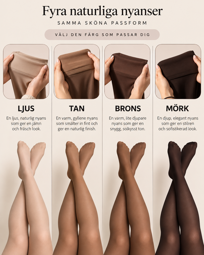 FleeceWear™ – Snygga Leggings, Utan Att Frysa