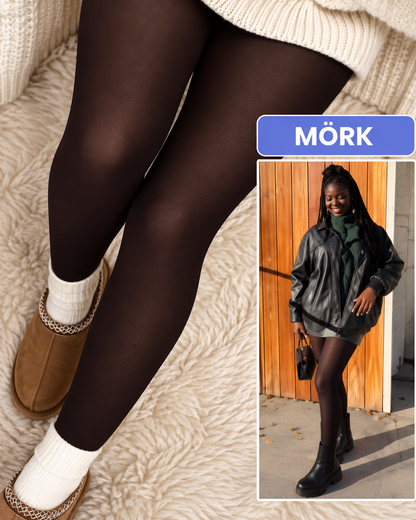 FleeceWear™ – Snygga Leggings, Utan Att Frysa